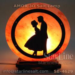 3D Amor Salt Lamp